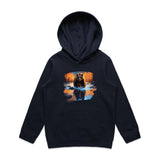 Water Bear AS Colour - Youth Supply Hood Ogo Merch