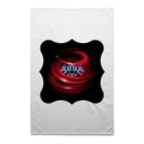 Cerberus Swirl AS Colour Tea Towel Ogo Merch
