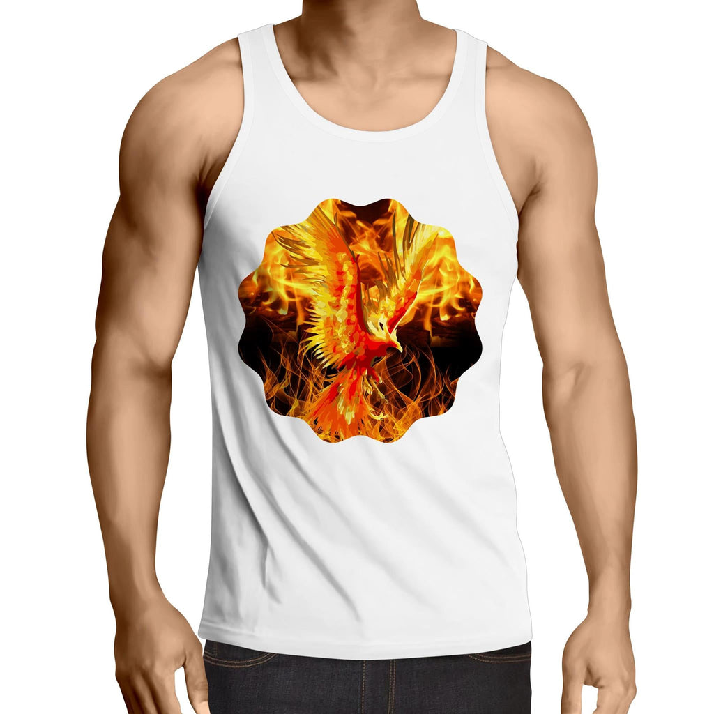 Flaming Phoenix Lowdown Tank Top Ogo Merch