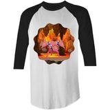 Lava Cerberus AS Colour Raglan 3/4 Sleeve TShirt Ogo Merch