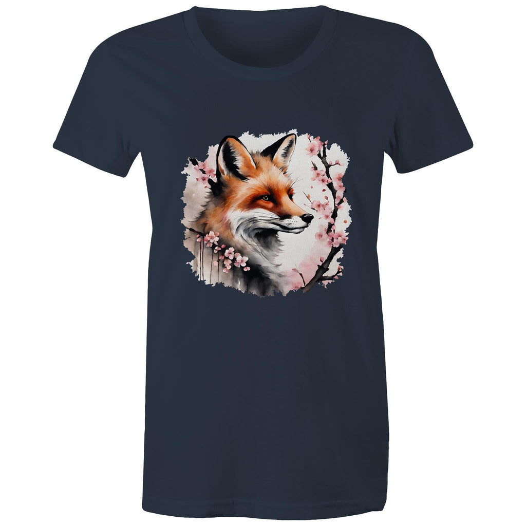 Fox and Tree AS Colour - Women's Maple Tee Ogo Merch
