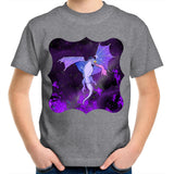 Purple Dragon AS Colour Kids Youth TShirt Ogo Merch