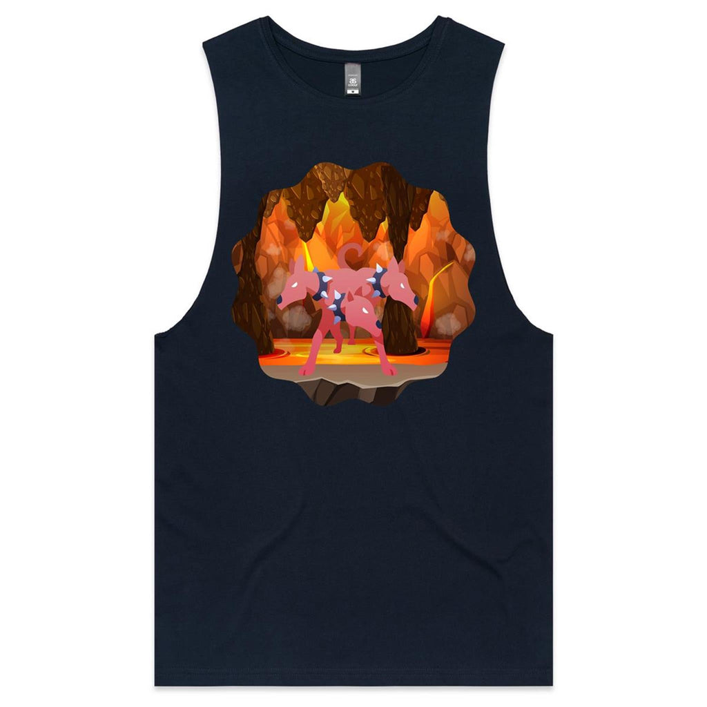 Lava Cerberus AS Colour Barnard Mens Tank Top Tee Ogo Merch