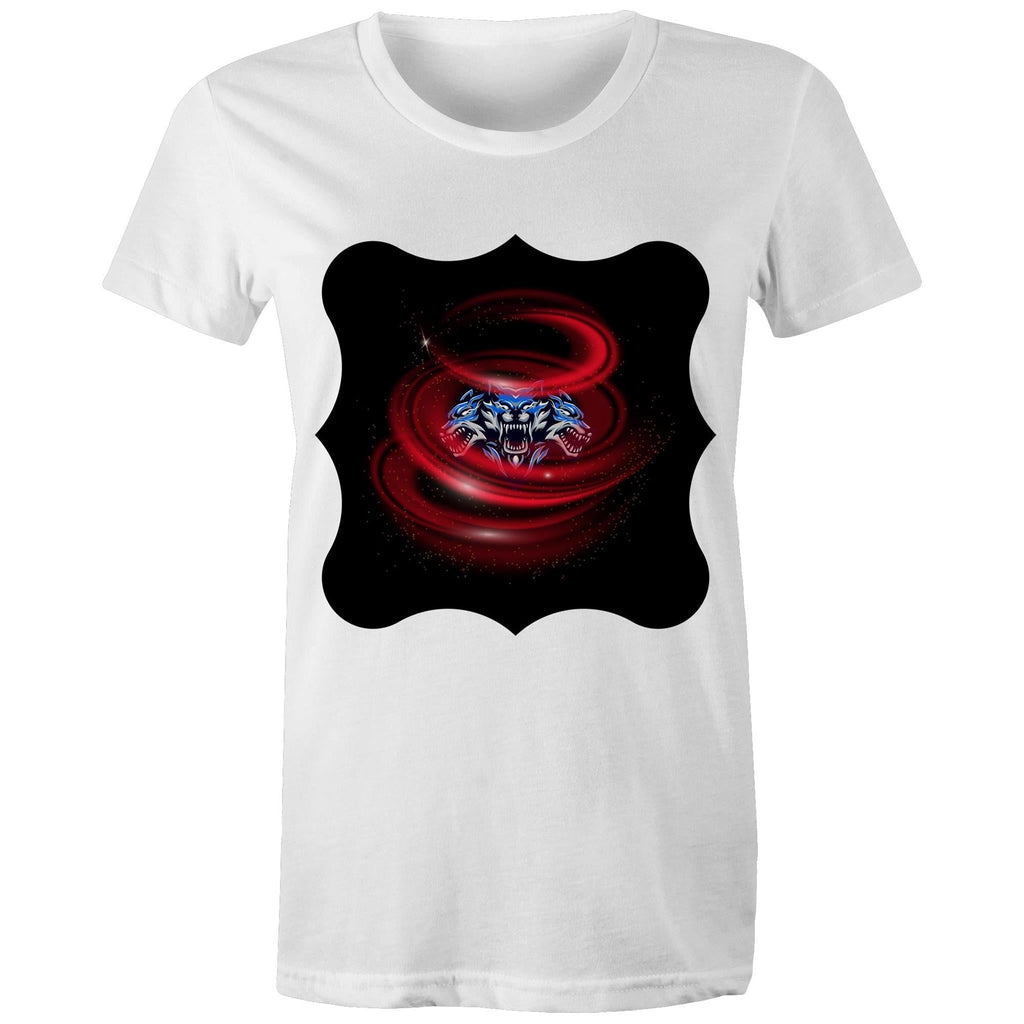 Cerberus Swirl AS Colour Women's Maple Tee Ogo Merch