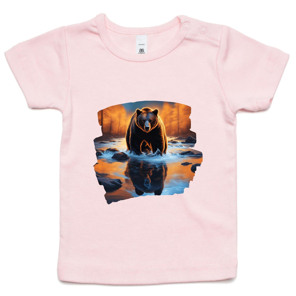 Water Bear AS Colour - Infant Wee Tee Ogo Merch