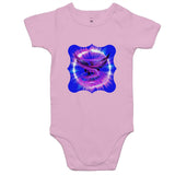 Eagle in Swirl AS Colour Mini Me - Baby Onesie Romper Ogo Merch