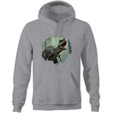 T Rex AS Colour Stencil Pocket Hoodie Sweatshirt Ogo Merch