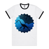 Plesiosaur AS Colour Staple Ringer Tee Ogo Merch