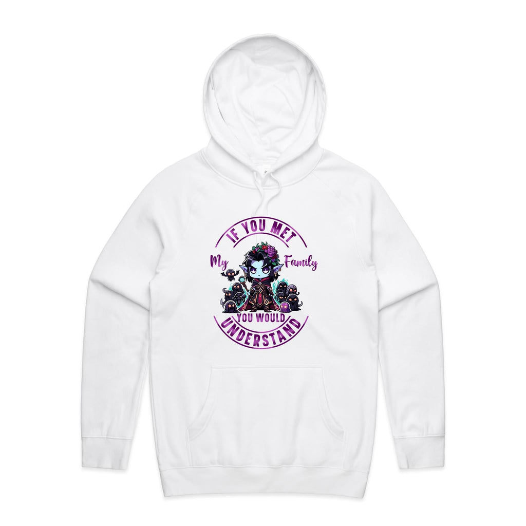 Meet my Family Angry Girl AS Colour - Supply Hood Ogo Merch