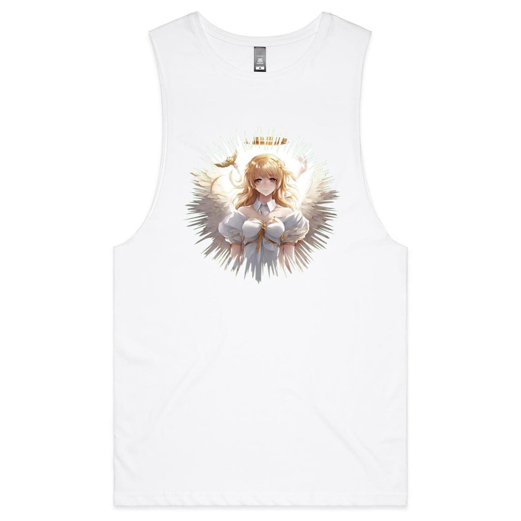 Angel Girl AS Colour Barnard - Mens Tank Top Tee Ogo Merch