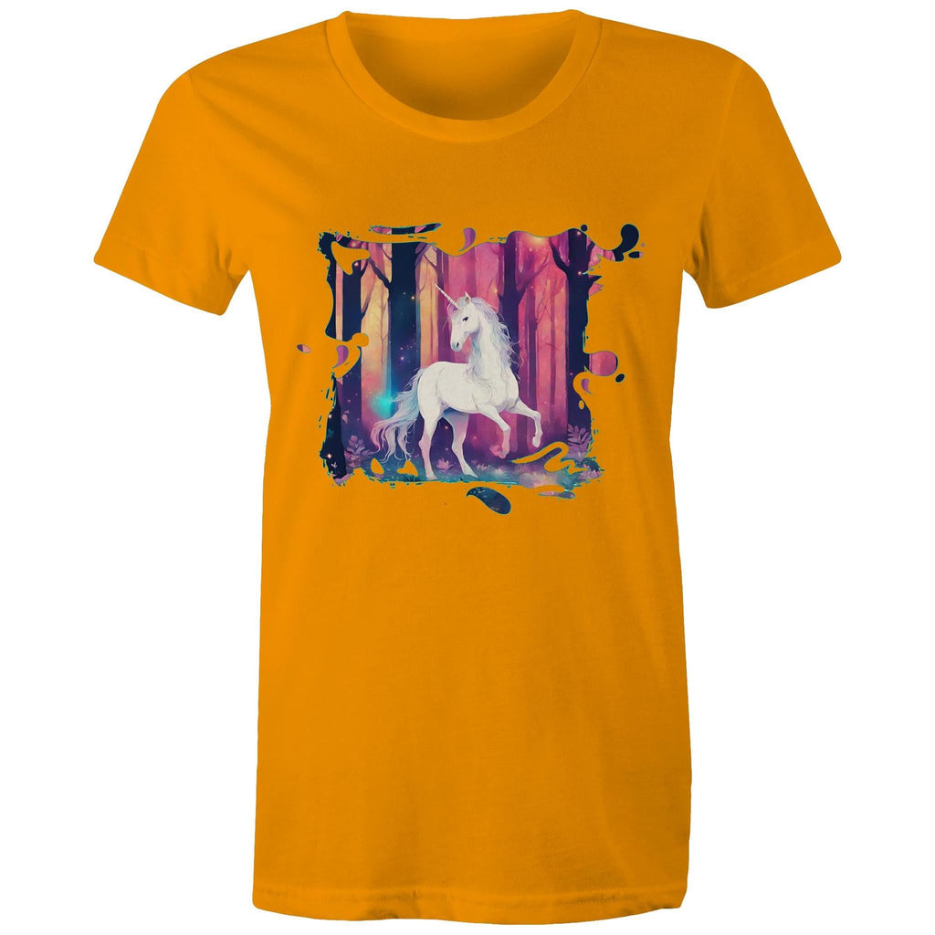 Unicorn AS Colour - Women's Maple Tee Ogo Merch