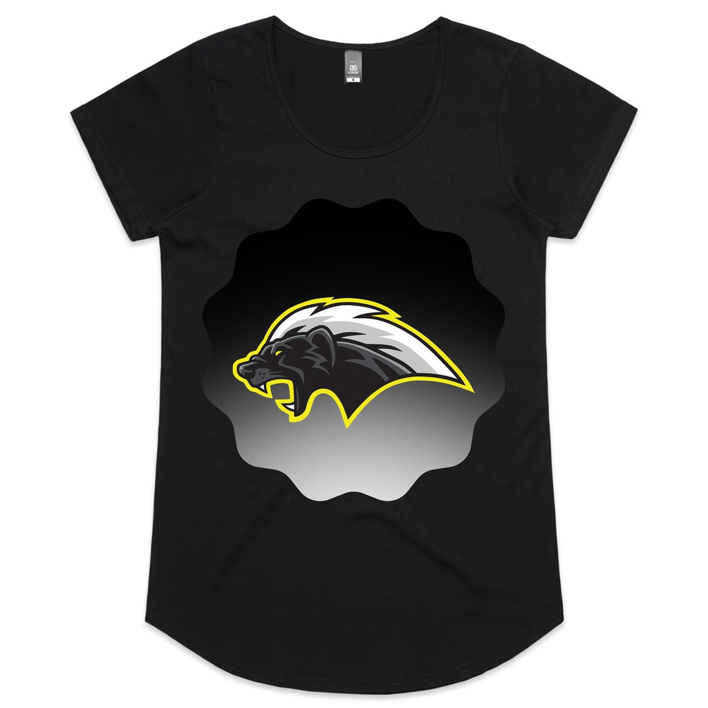Honey Badger AS Colour Mali Womens Scoop Neck TShirt Ogo Merch