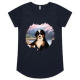Cool Dog AS Colour Mali Womens Scoop Neck Tshirt Ogo Merch
