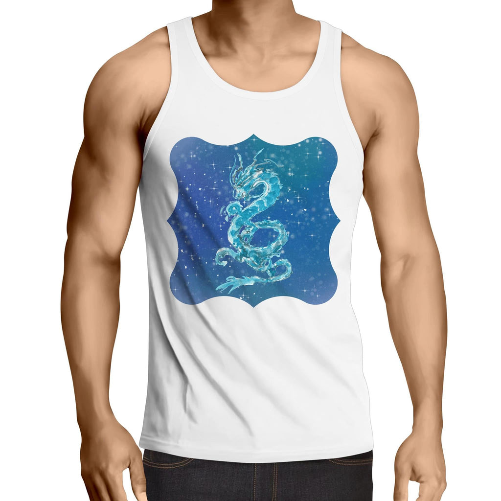 Blue Dragon Lowdown Tank Top Ogo Merch