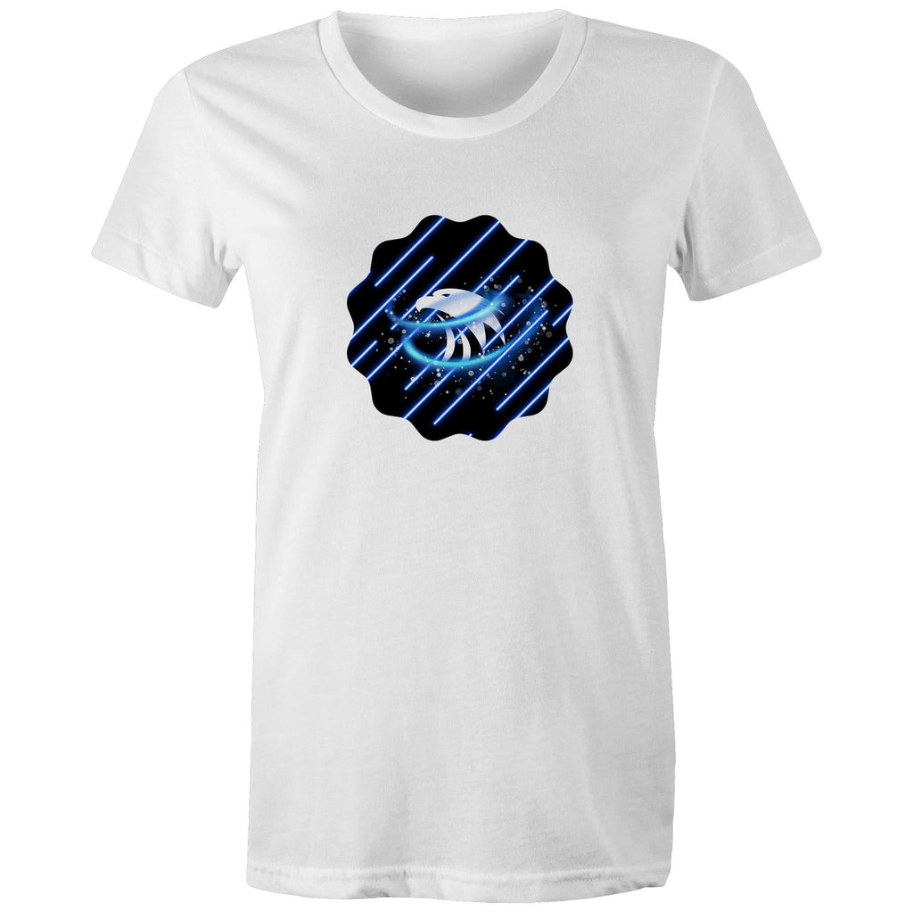 Blue Swirl Eagle AS Colour - Women's Maple Tee Ogo Merch