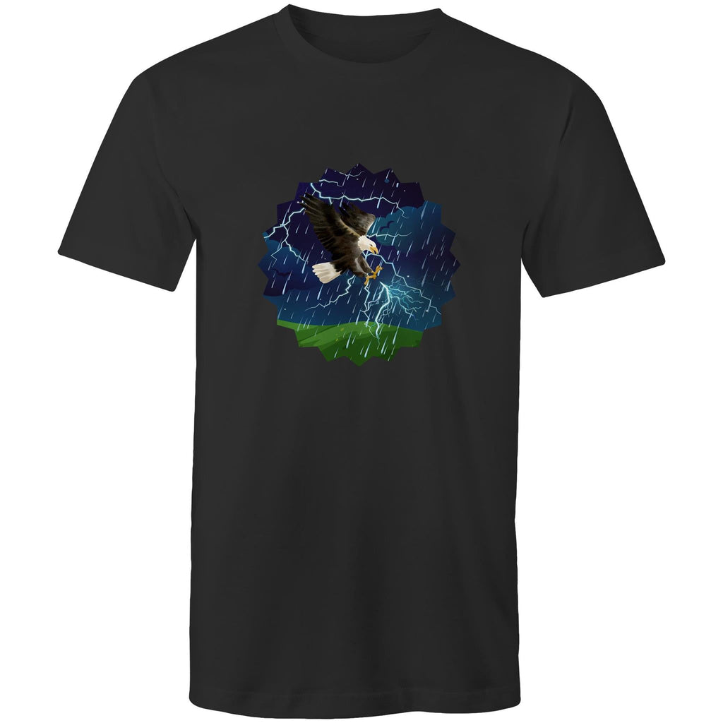 Lightning Eagle AS Colour Staple - Mens T-Shirt Ogo Merch