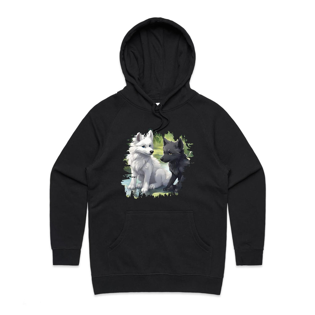 Two Wolves AS Colour Women's Supply Hood Ogo Merch