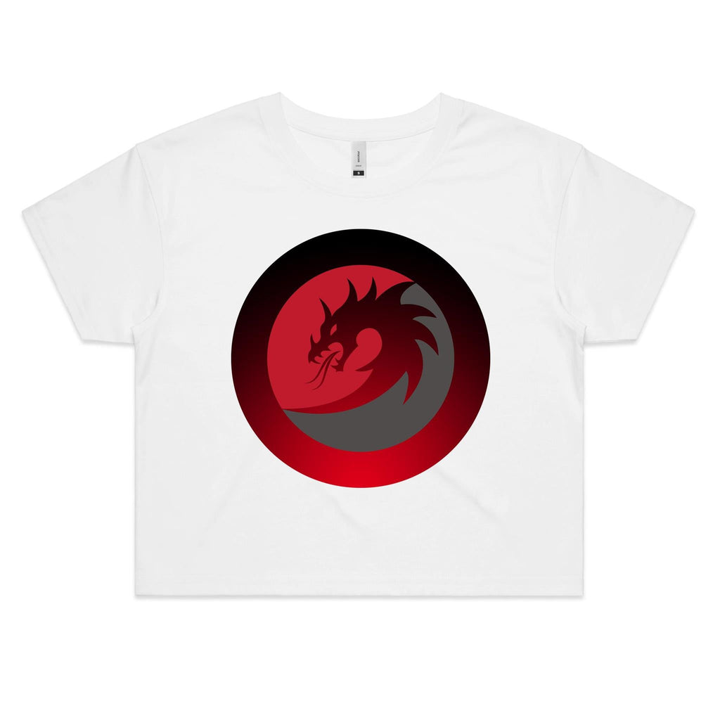 Dragon Shadow AS Colour Women's Crop Tee Ogo Merch