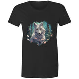 Wolf AS Colour - Women's Maple Tee Ogo Merch
