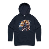 Tiger with Lightning AS Colour Women's Supply Hood Ogo Merch
