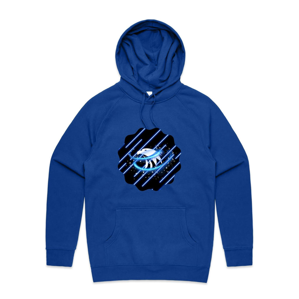 Blue Swirl Eagle AS Colour - Supply Hood Ogo Merch