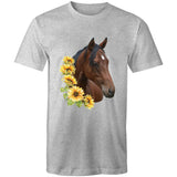 Sunflower Horse AS Colour Staple - Mens T-Shirt Ogo Merch