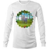 Hippogriff AS Colour Base Mens Long Sleeve TShirt Ogo Merch