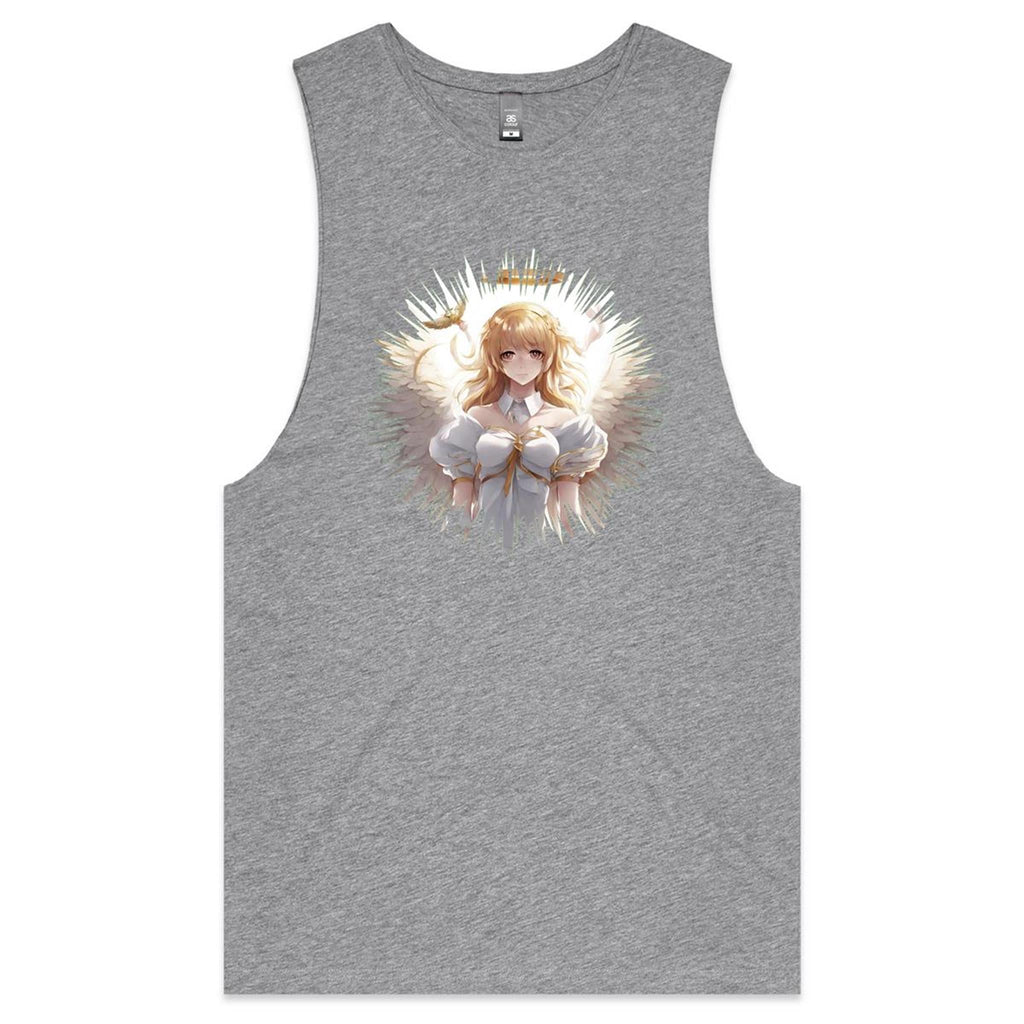 Angel Girl AS Colour Barnard - Mens Tank Top Tee Ogo Merch