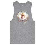 Angel Girl AS Colour Barnard - Mens Tank Top Tee Ogo Merch