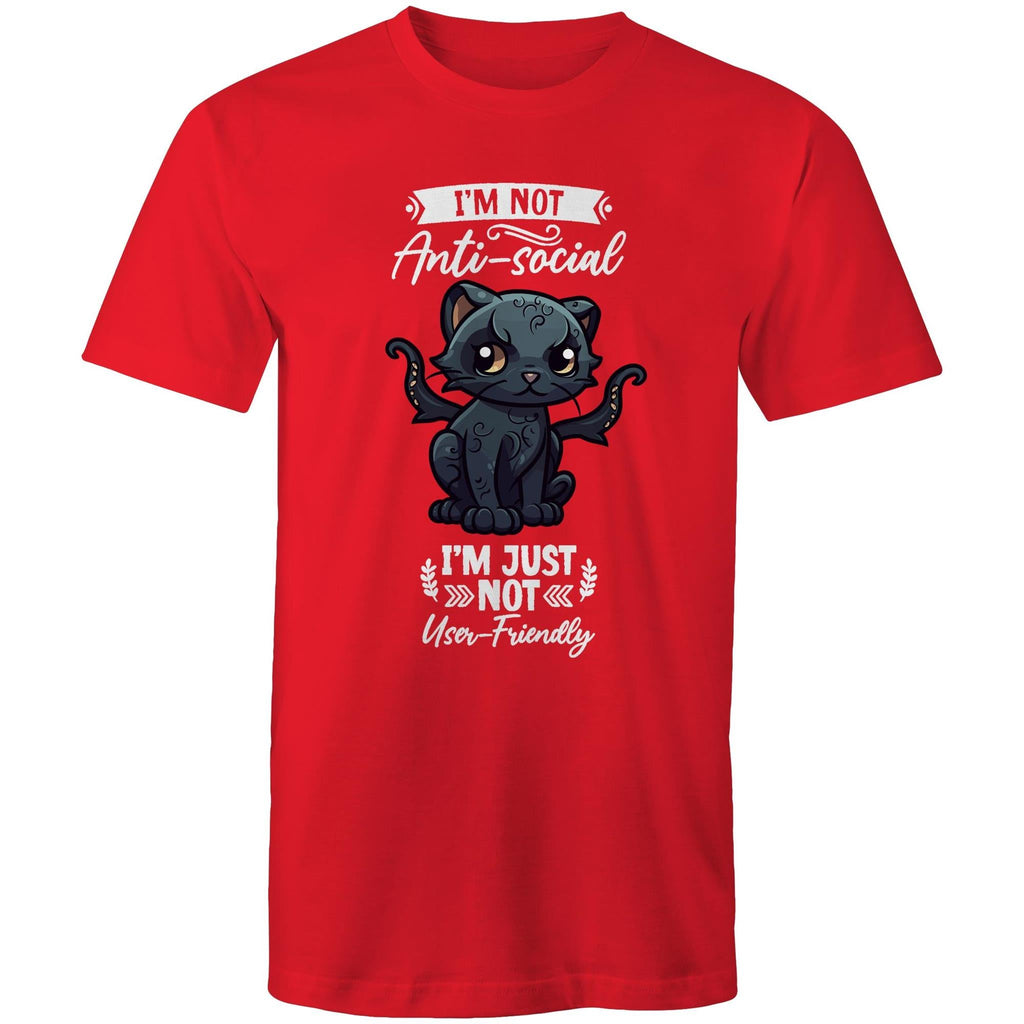 Antisocial Cat Monster AS Colour Staple - Mens T-Shirt Ogo Merch