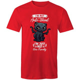 Antisocial Cat Monster AS Colour Staple - Mens T-Shirt Ogo Merch