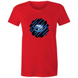 Blue Swirl Eagle AS Colour - Women's Maple Tee Ogo Merch