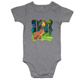 Bear and Bee AS Colour Mini Me - Baby Onesie Romper Ogo Merch