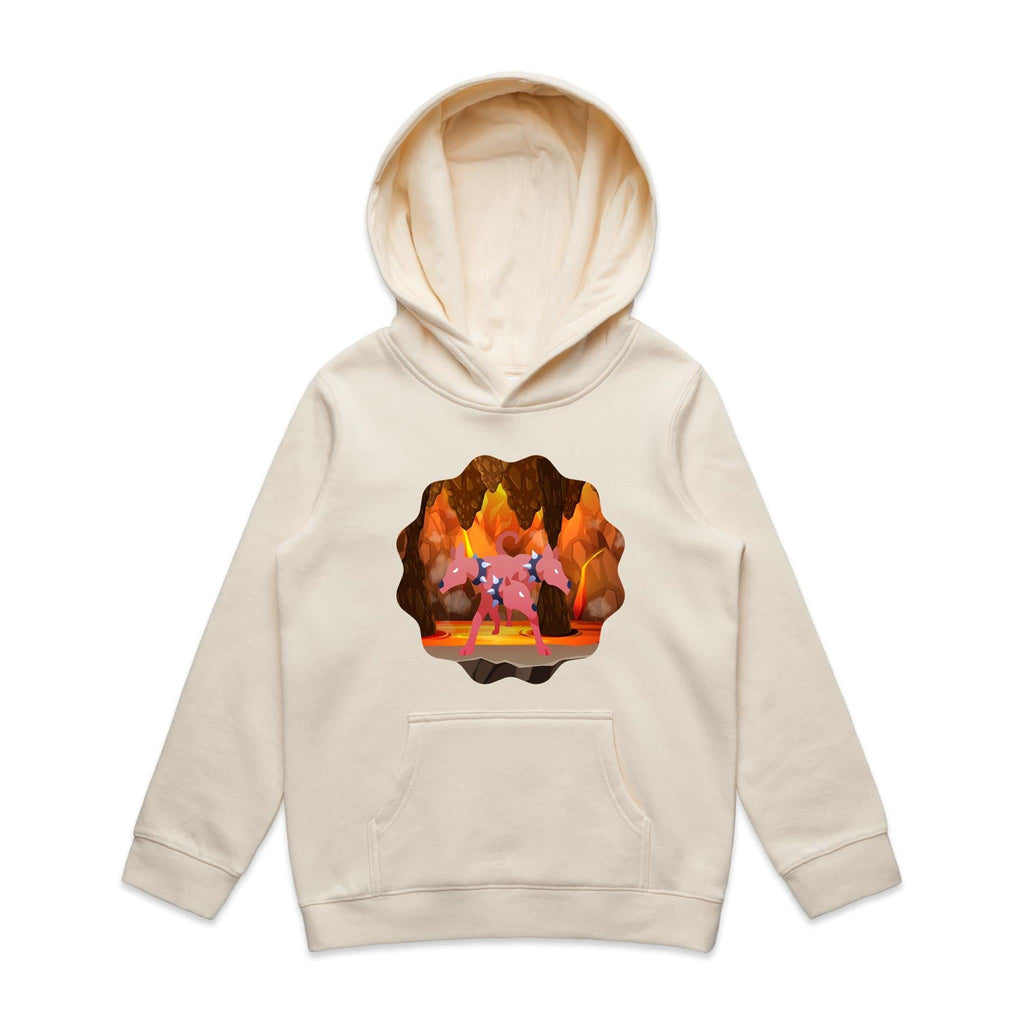 Lava Cerberus AS Colour Youth Supply Hood Ogo Merch