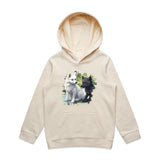 Two Wolves AS Colour Youth Supply Hood Ogo Merch