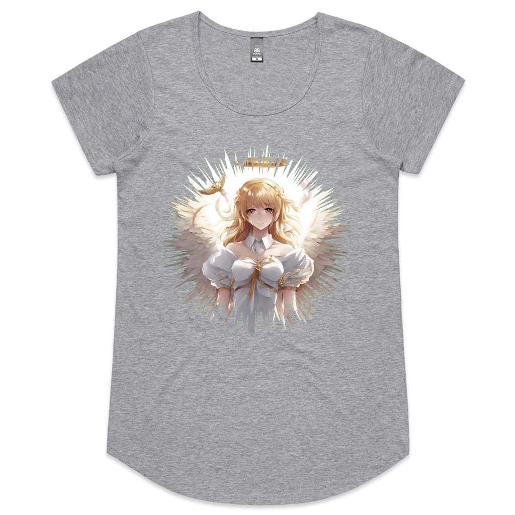 Angel Girl AS Colour Mali - Womens Scoop Neck T-Shirt Ogo Merch