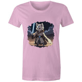 Wolf with Lightsaber AS Colour Women's Maple Tee Ogo Merch