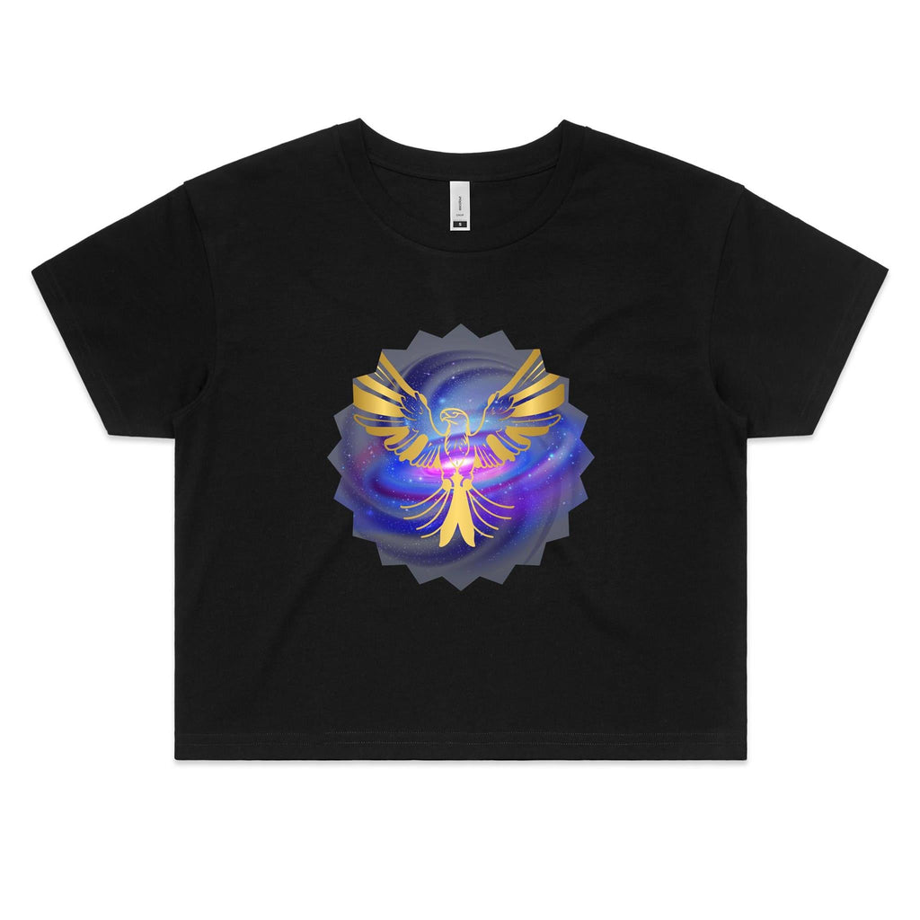Gold Eagle AS Colour - Women's Crop Tee Ogo Merch