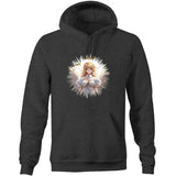 Angel Girl AS Colour Stencil - Pocket Hoodie Sweatshirt Ogo Merch