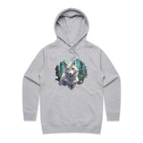 Wolf Print AS Colour - Women's Supply Hood Ogo Merch