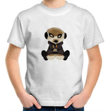 Meerkat in Hoodie AS Colour Kids Youth T-Shirt Ogo Merch