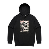 Wolf and Flowers AS Colour Supply Hood Ogo Merch
