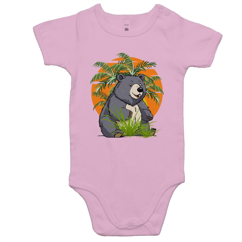 Bear AS Colour Mini Me - Baby Onesie Romper Ogo Merch