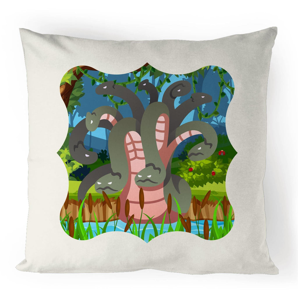 Swamp Hydra 100% Linen Cushion Cover Ogo Merch