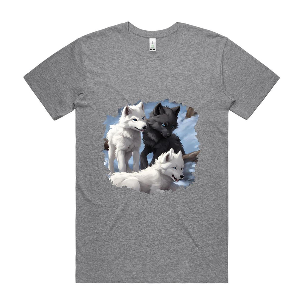 Three Wolves AS Colour Staple Organic Tee Ogo Merch