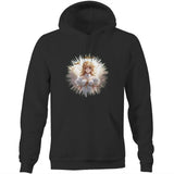 Angel Girl AS Colour Stencil - Pocket Hoodie Sweatshirt Ogo Merch