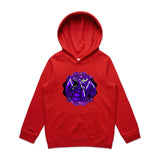 Shining Purple Dragon AS Colour Youth Supply Hood Ogo Merch