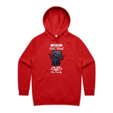 Antisocial Cat Monster AS Colour - Women's Supply Hood Ogo Merch