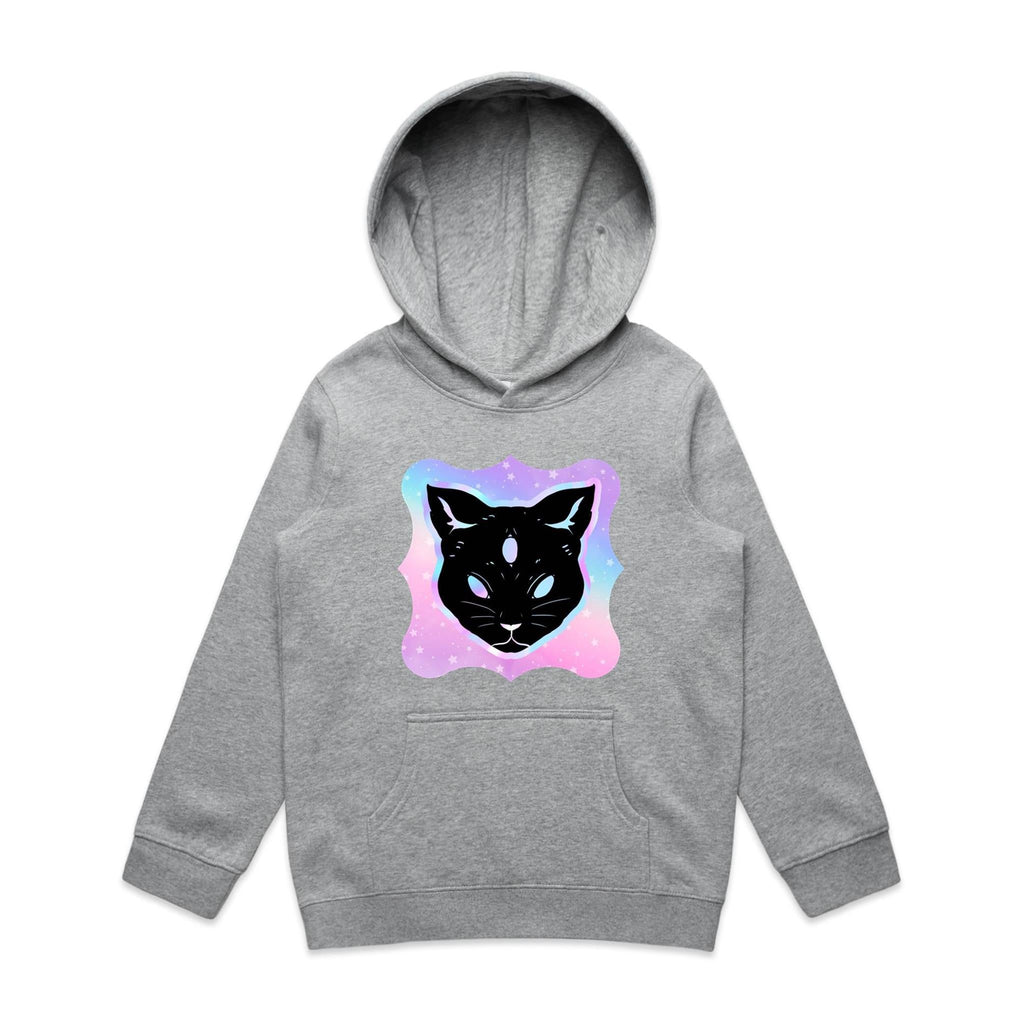 Psychic Cat AS Colour Youth Supply Hood Ogo Merch