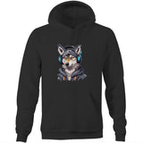 Gaming Wolf AS Colour Stencil Pocket Hoodie Sweatshirt Ogo Merch